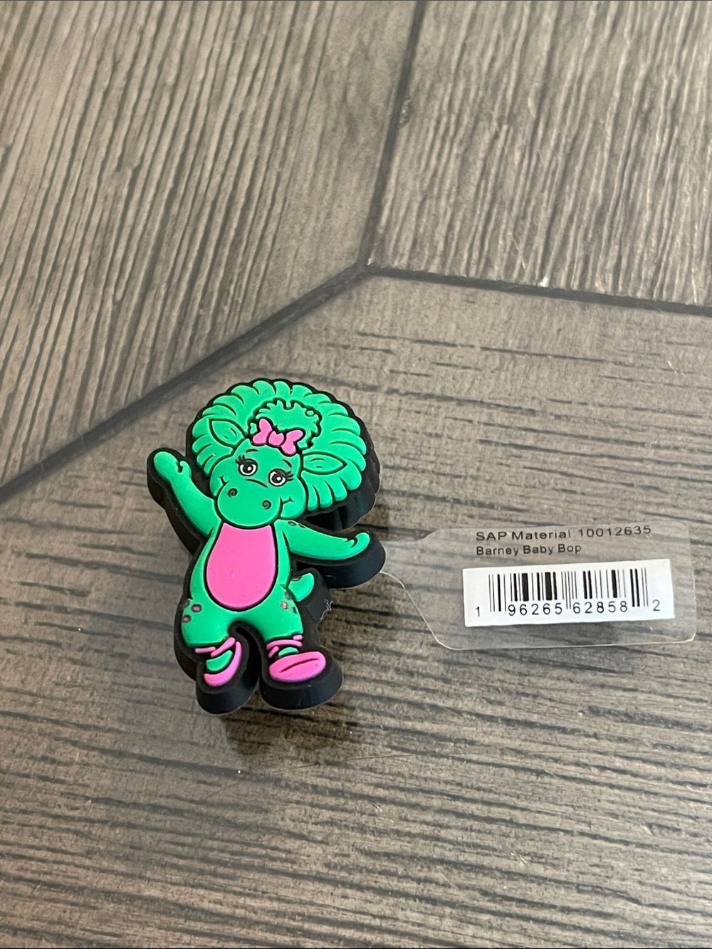 Crocs - Jibbitz Barney Baby Bop - Shoe Charm NWT